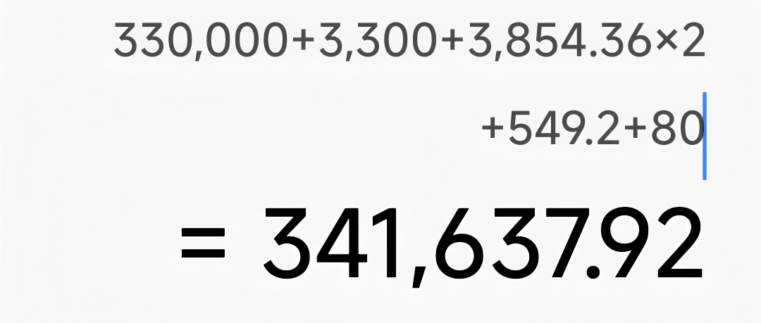 买房的全部开销